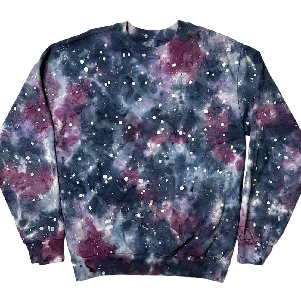 NWOT Talentless Space Dye Crewneck Pullover Sweatshirt Unisex S